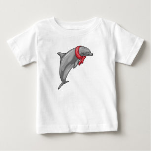 Dolphin Scarf T Shirt