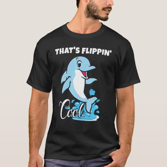 Dolphin Sea T Shirt (Framsida)
