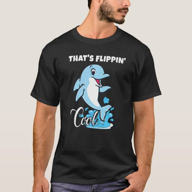 Dolphin Sea T Shirt (Framsida)