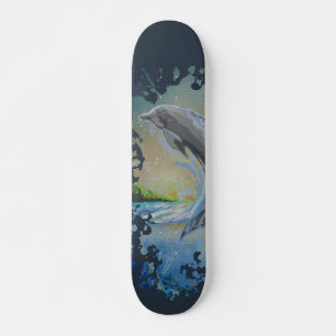 Dolphin-Simma Mini Skateboard Bräda 18,5 Cm