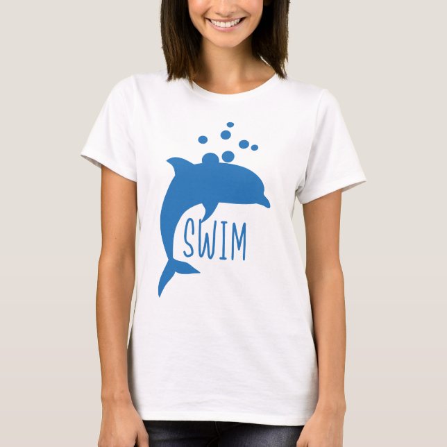 Dolphin-simma T Shirt (Framsida)