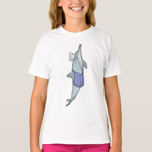 Dolphin som Cook med Chef hat T Shirt