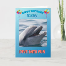 Dolphin Splash Födelsedagsfirande