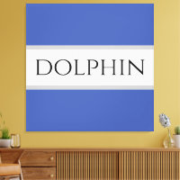 DOLPHIN Sporty Roligt Summer Blue White Grått Rand