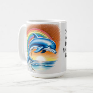 Dolphin Sunset Kaffemugg