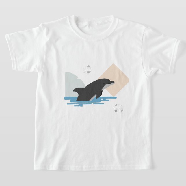 Dolphin T Shirt (Laydown)