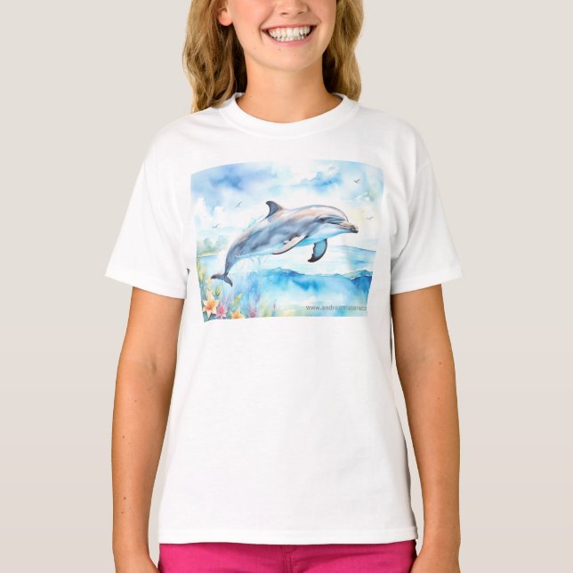Dolphin T Shirt (Framsida)