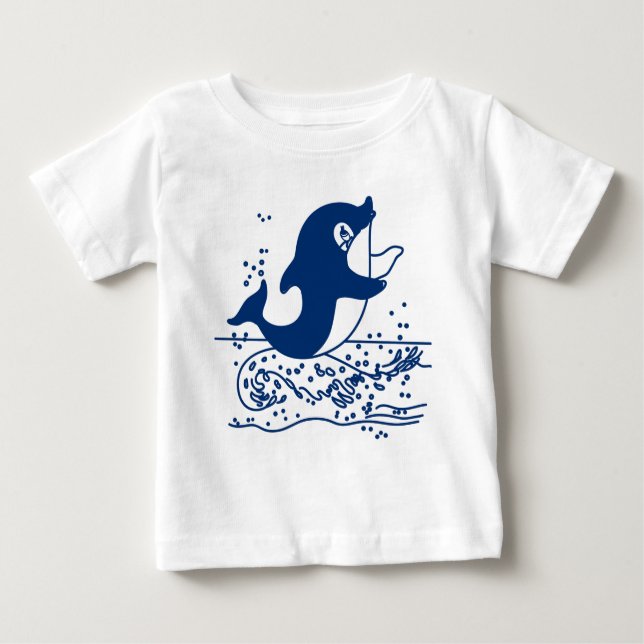 Dolphin T Shirt (Framsida)