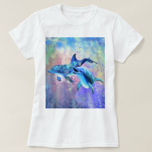 Dolphin T-Shirt Lycklig-familjen