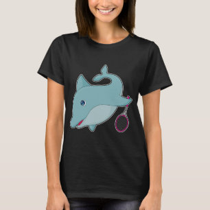 Dolphin Tennis Tennis racket T Shirt