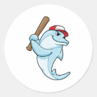 Dolphin vid Baseball som Batsman