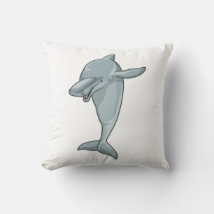 Dolphin vid Hip hop Dance Dab Kudde