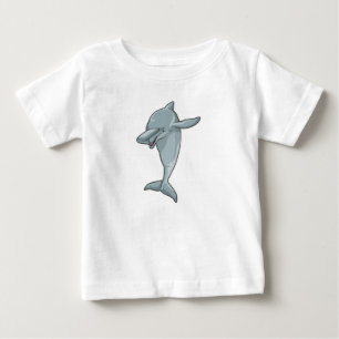 Dolphin vid Hip hop Dance Dab T Shirt