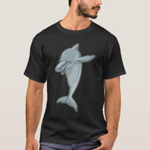 Dolphin vid Hip hop Dance Dab T Shirt