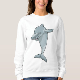 Dolphin vid Hip hop Dance Dab T Shirt