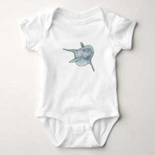 Dolphin vid Swimming T Shirt