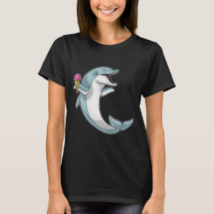 Dolphin Waffle glass T Shirt