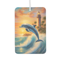 Dolphin Wave Lighthouse Dolphin Älskare