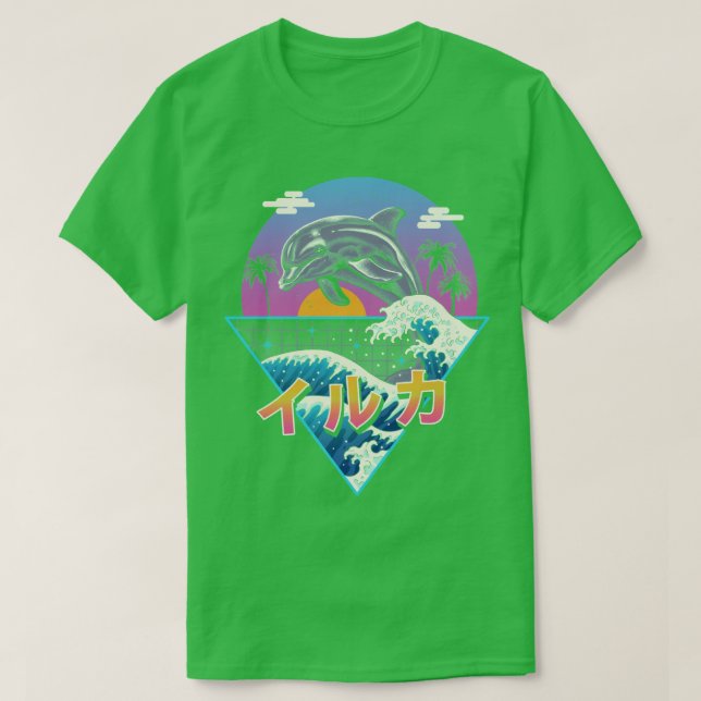 Dolphin Wave T Shirt (Design framsida)