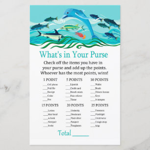 Dolphin What's in your purse match babydusch