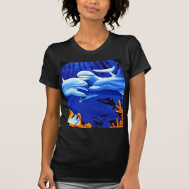 Dolphin world tee shirt