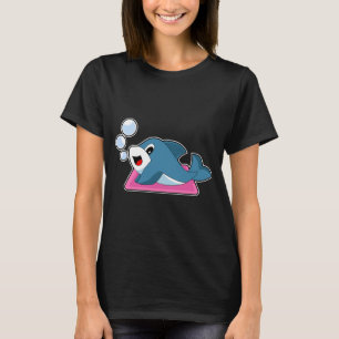 Dolphin Yoga Fitness Gymnastics T Shirt