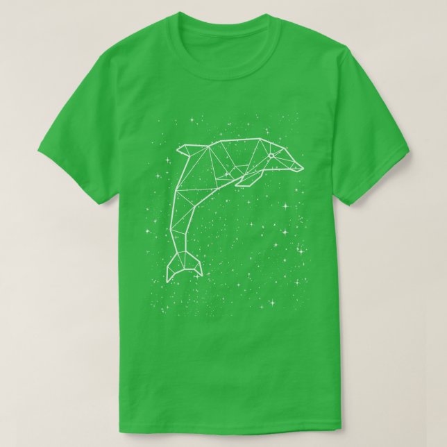 Dolphin ZodiacAstrological Sign Horoscope T Shirt (Design framsida)