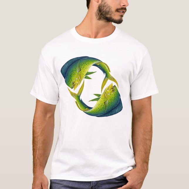 DolphinfishDuoT-tröja Tee (Framsida)