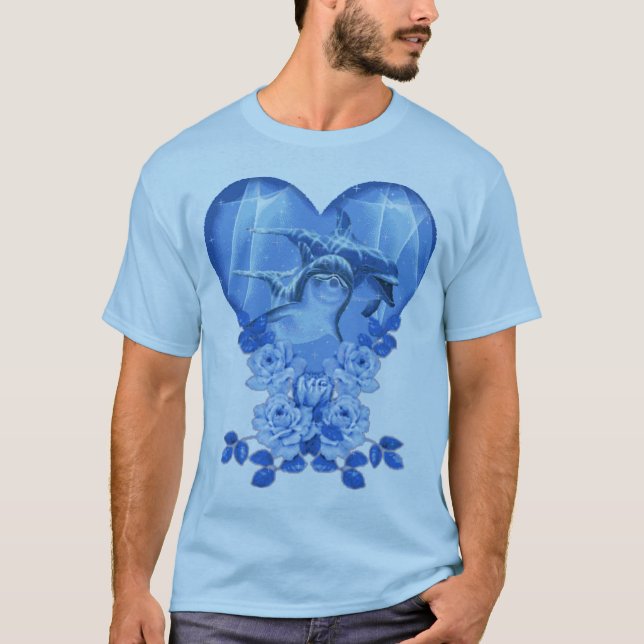 dolphinglobe tee shirt (Framsida)
