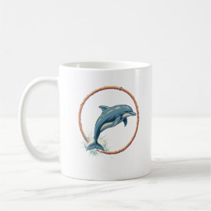 Dolphins Aqua Stunts Kaffemugg