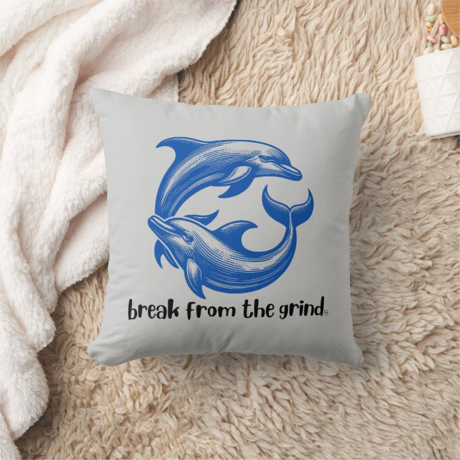 Dolphins BFTG Pillow Kudde (Filt)
