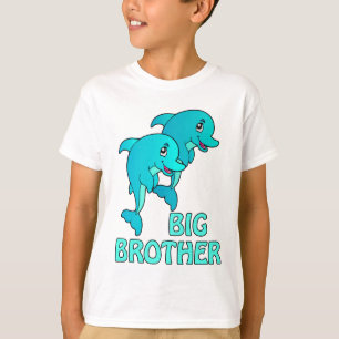 Dolphins Big Brother Dolphin Kids T-shirt
