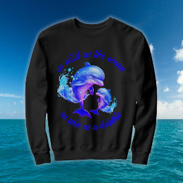 Dolphins-citattecken för utspädda vattenfärger | t shirt