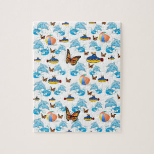 Dolphins Jigszle Puzzle Pussel