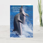 Dolphins Personlig Grandfather Birthday Kort<br><div class="desc">Gårdfångarkort för delfiner. Anpassa det här födelsedagskortet med valfri text och skriv sedan ut det och skicka det till dig eller ladda ned det direkt till din mobila enhet. Om du behöver hjälp med att anpassa kontaktar du oss genom länken på den här sidan. Dolphins personlig - farfars födelsedagskort som...</div>