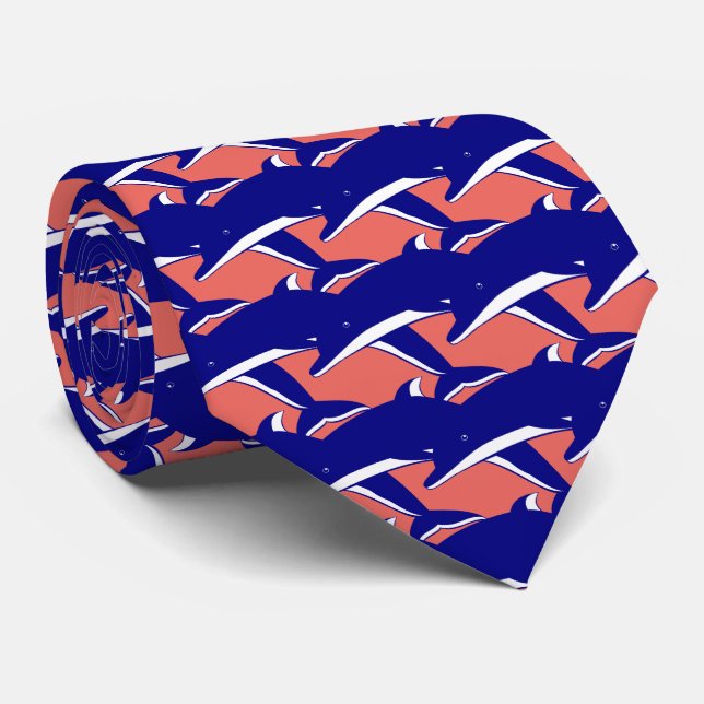 Dolphins Sports Football Basketball Baseball Tie Slips (Rullad)
