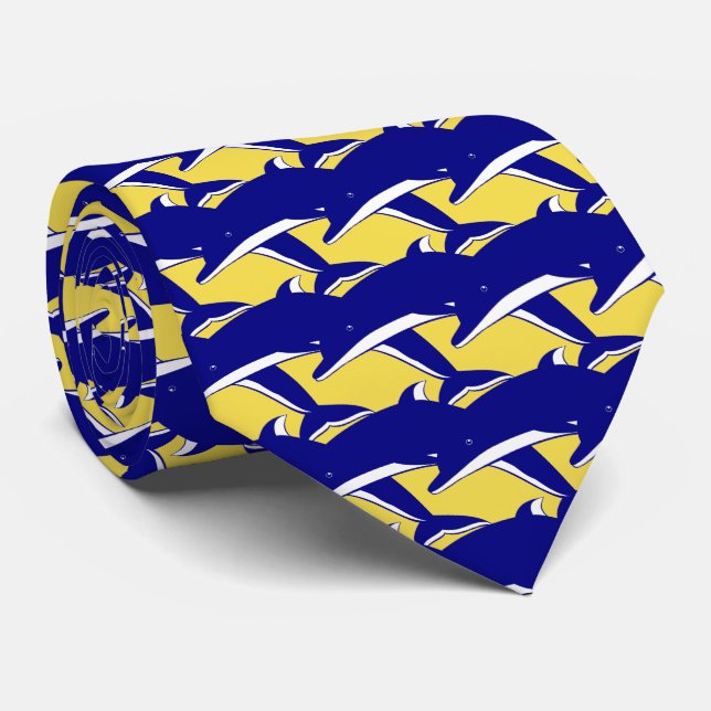 Dolphins Sports Football Basketball Baseball Tie Slips (Rullad)