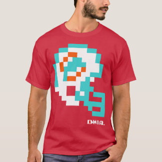 Dolphins Tecmo Bowl Helmet T Shirt