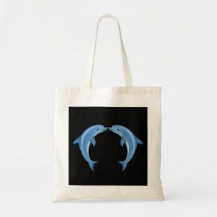 Dolphins Tote Bag Tygkasse