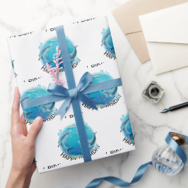 Dolphins World Birthday Presentpapper