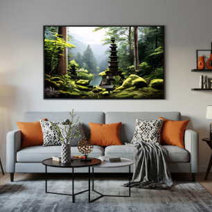 Dolt tempel poster