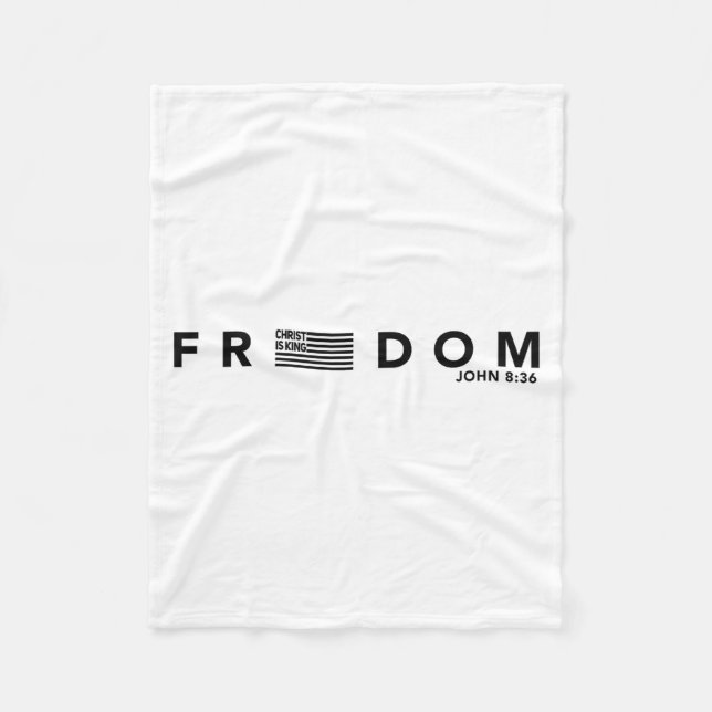 Dom American Flag Christ Is King Sets You Design  Fleecefilt (Framsidan)