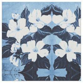 Dom där Blossom Blues Tyg