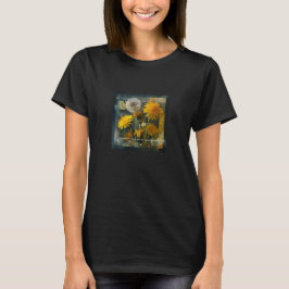 Dom gör ogräs av vildblommor Citat Konst T Shirt
