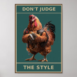 Döm inte stil poster