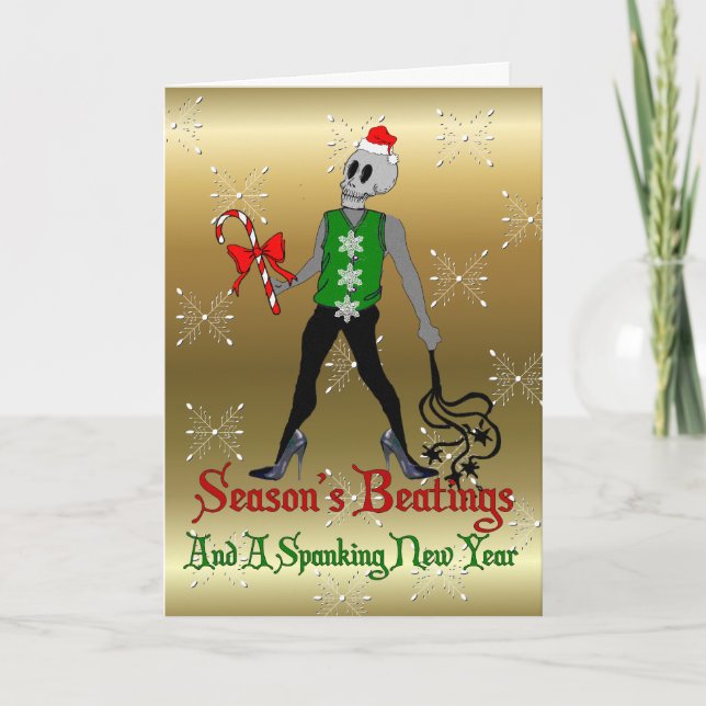 Dom Julafton Fairy Helgkort (Framsida)