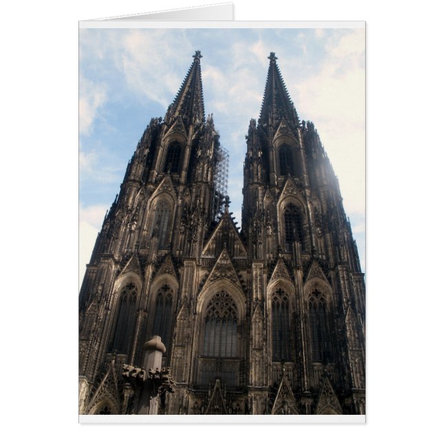 Dom (Koln) II Hälsningskort (Framsidan)