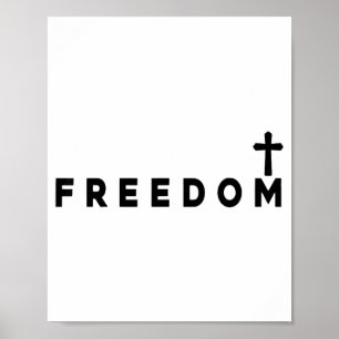 Dom kristna kors patriotiska poster