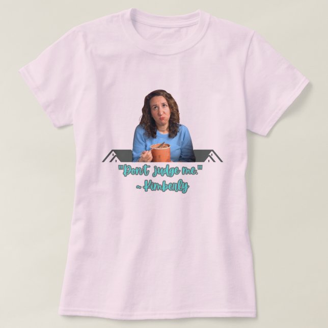Döm mig inte T-Shirt (Design framsida)