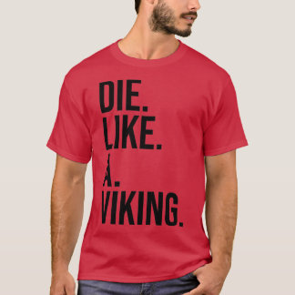 Döm som en svartvit text t shirt